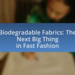 Biodegradable Fabrics: The Next Big Thing in Fast Fashion