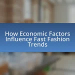 How Economic Factors Influence Fast Fashion Trends