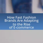 How Fast Fashion Brands Are Adapting to the Rise of E-commerce