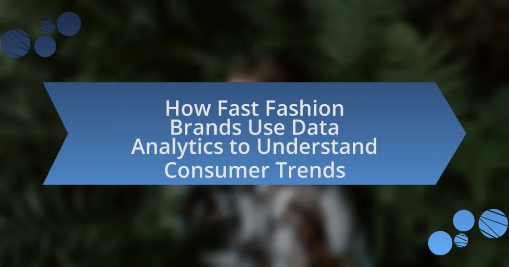 How Fast Fashion Brands Use Data Analytics to Understand Consumer Trends