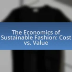 The Economics of Sustainable Fashion: Cost vs. Value