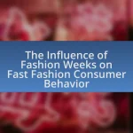 The Influence of Fashion Weeks on Fast Fashion Consumer Behavior