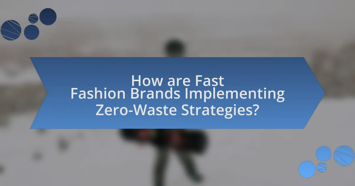 How are Fast Fashion Brands Implementing Zero-Waste Strategies?