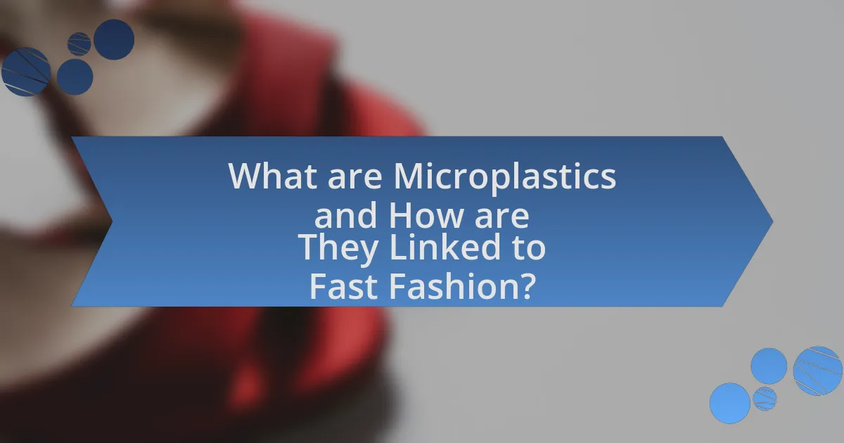 What are Microplastics and How are They Linked to Fast Fashion?