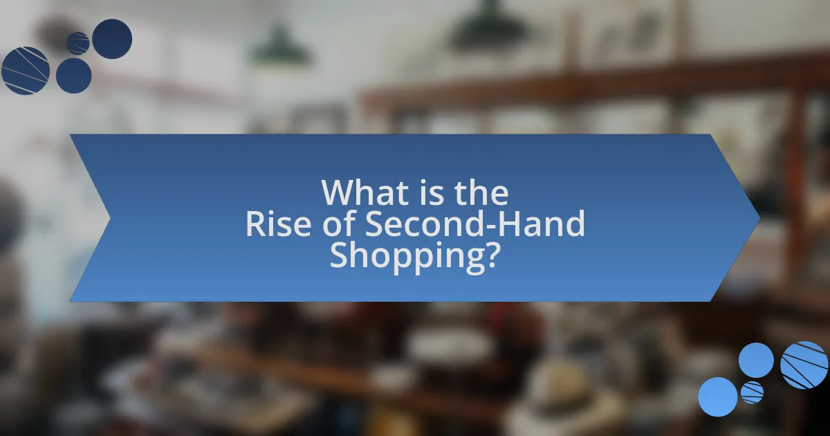 What is the Rise of Second-Hand Shopping?