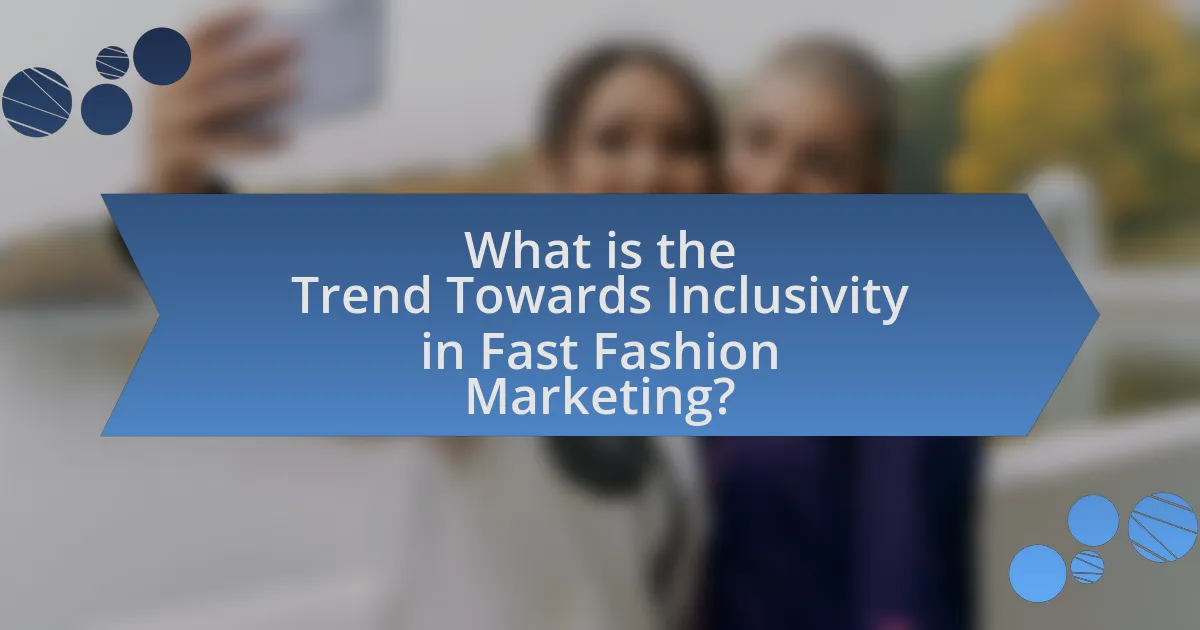 What is the Trend Towards Inclusivity in Fast Fashion Marketing?